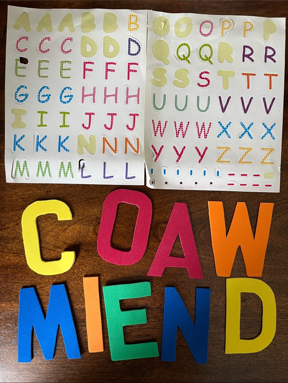 Memory Makers Letters & Numbers Scrapbook Stickers - Multicolor - Picture 7 of 9